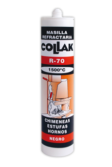 Masilla altas temperaturas SINTEX REFRACTARIO. caja 12 Ud